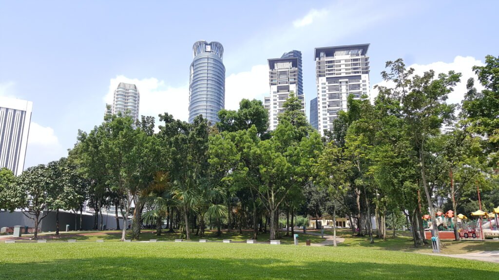 KLCC Park in Kuala Lumpur