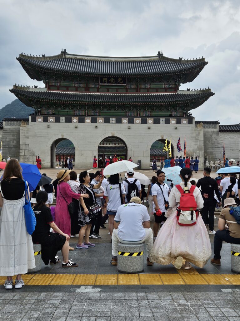 Gyeongbokgung palace, entrance gate.