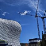 Selfridges Birmingham met de karakteristieke zilveren gevel